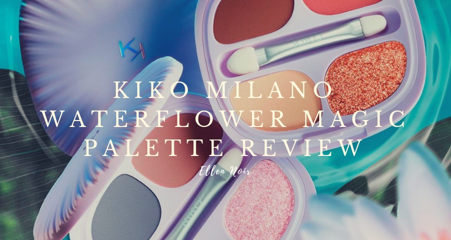 Kiko Milano Waterflower Magic Eyeshadow Palette Review