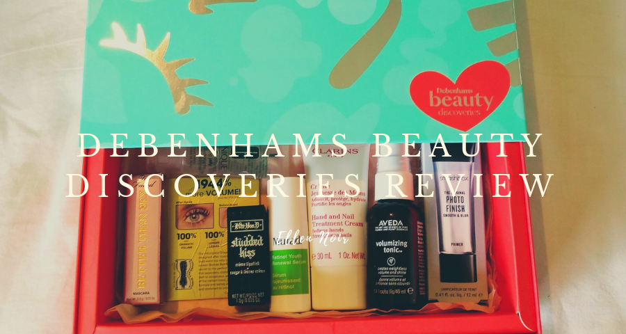 Debenhams Beauty Discoveries Box Review