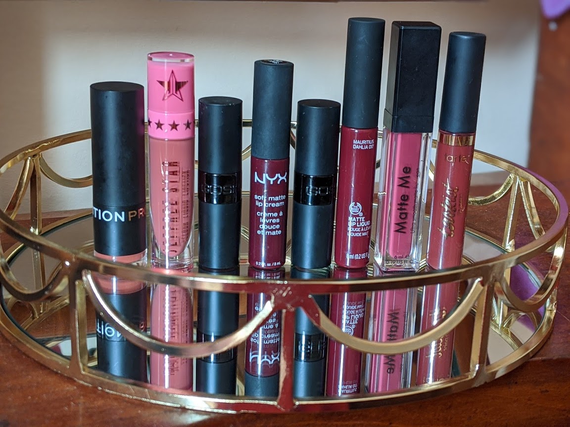 selection of lipsticks for autumn