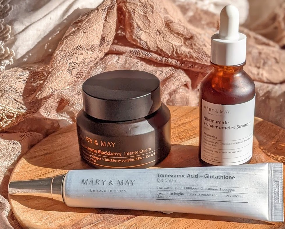 mary and may brightening skincare