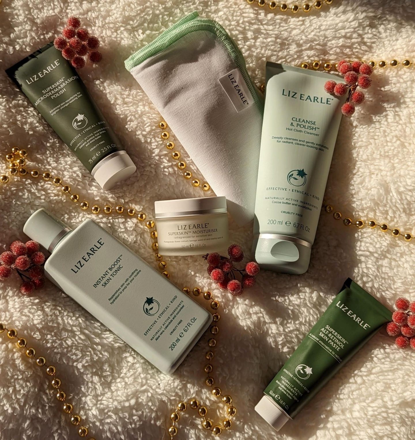 Liz Earle Your Daily Routine and Superskin skincare